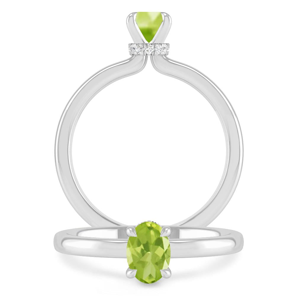 White Gold - Peridot