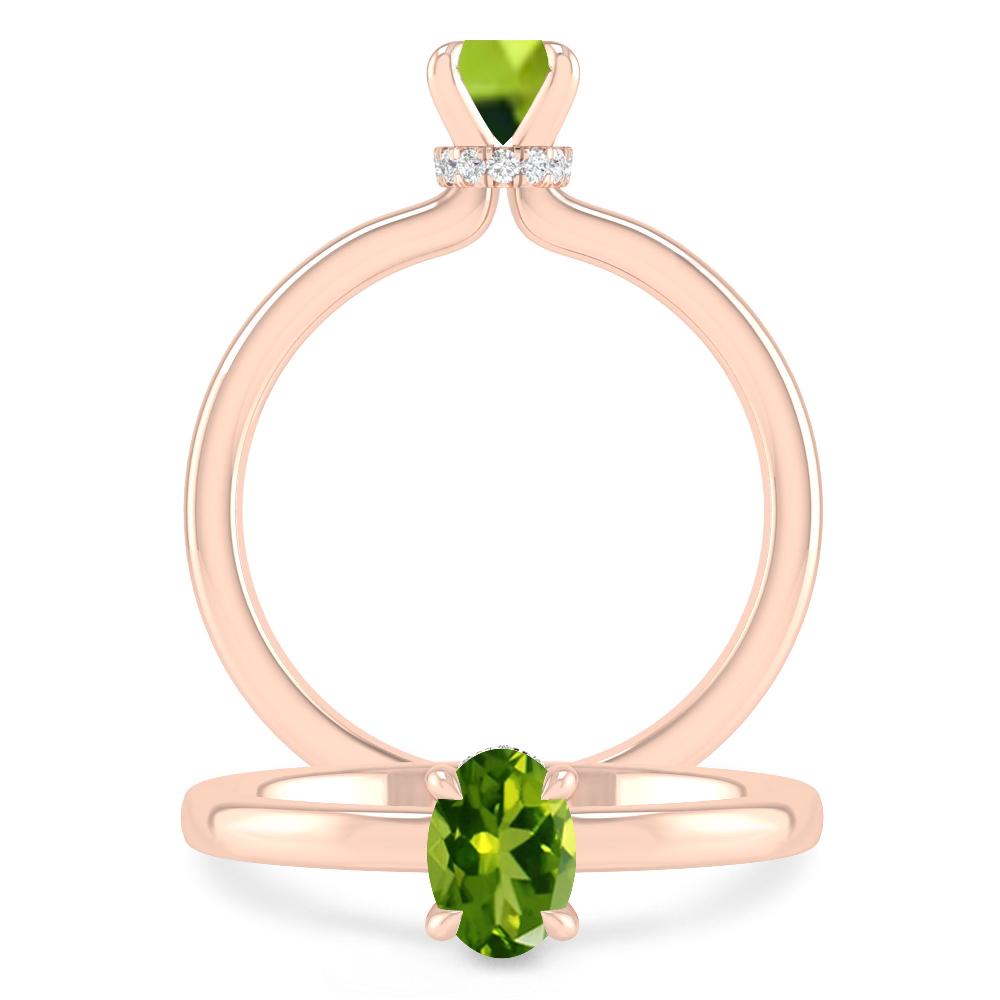 Rose Gold - Peridot