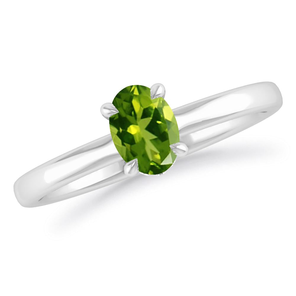 White Gold - Peridot