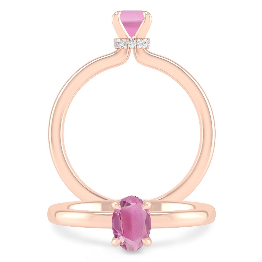 Rose Gold - Pink Tourmaline