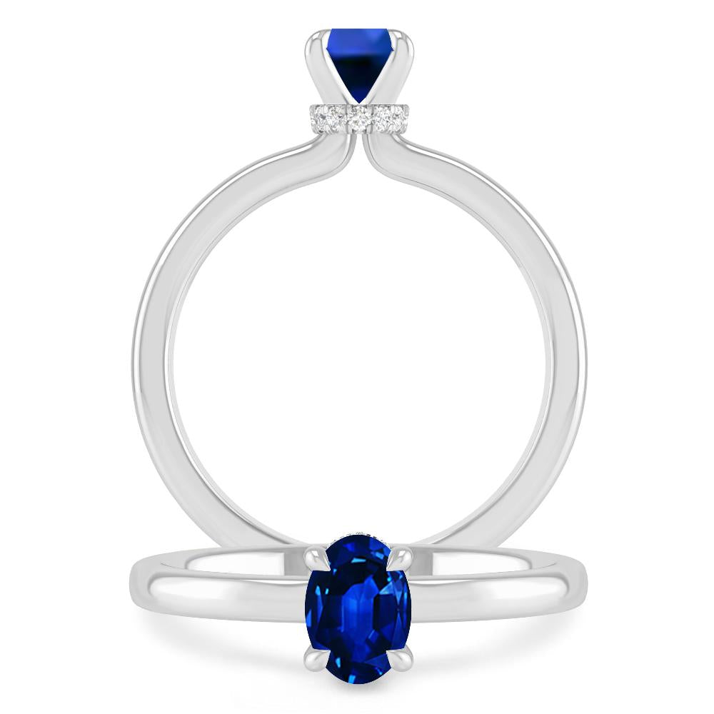 White Gold - Sapphire