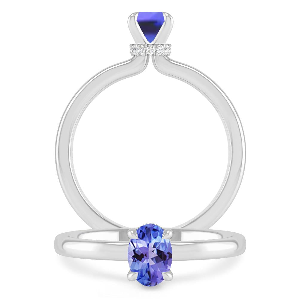 White Gold - Tanzanite