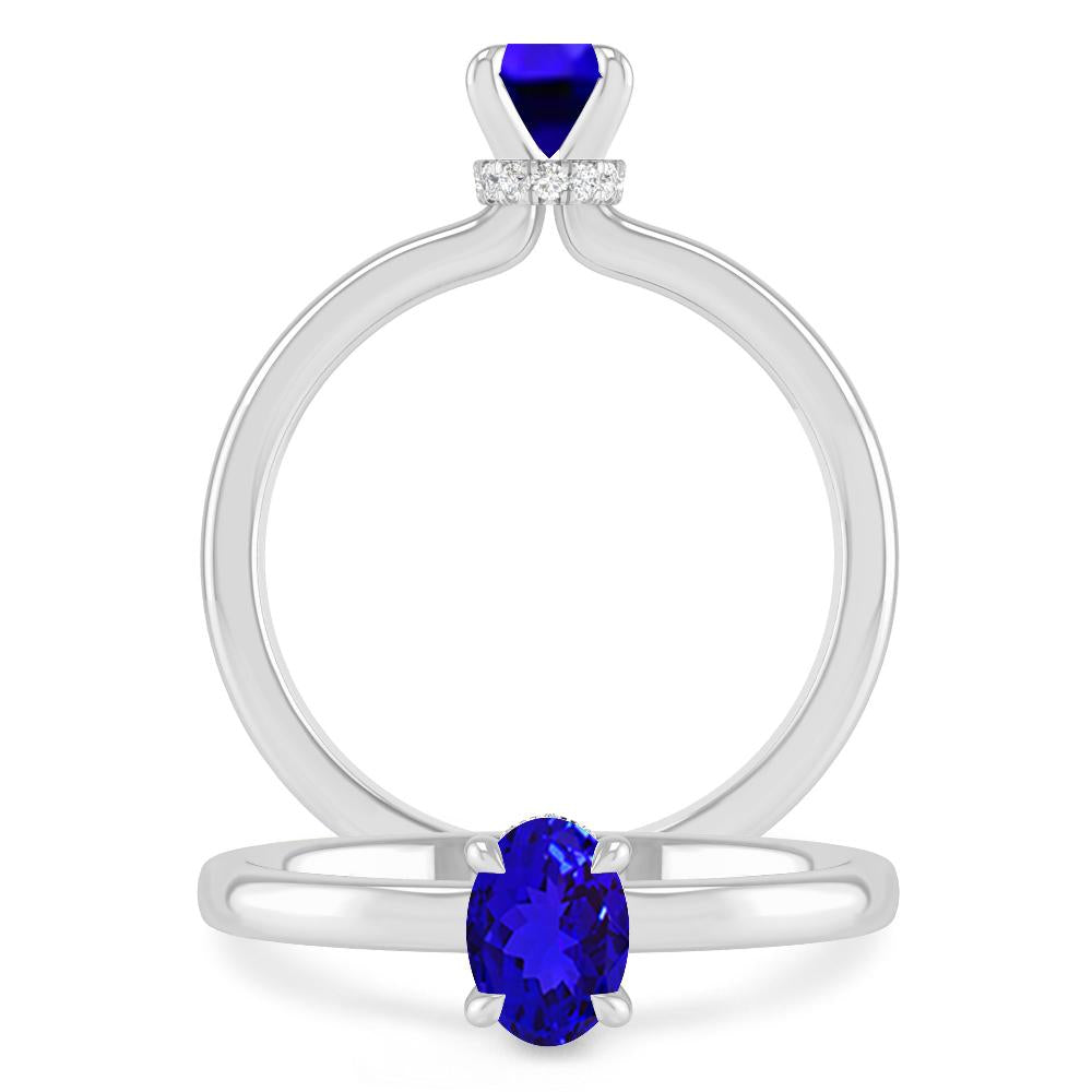 White Gold - Tanzanite