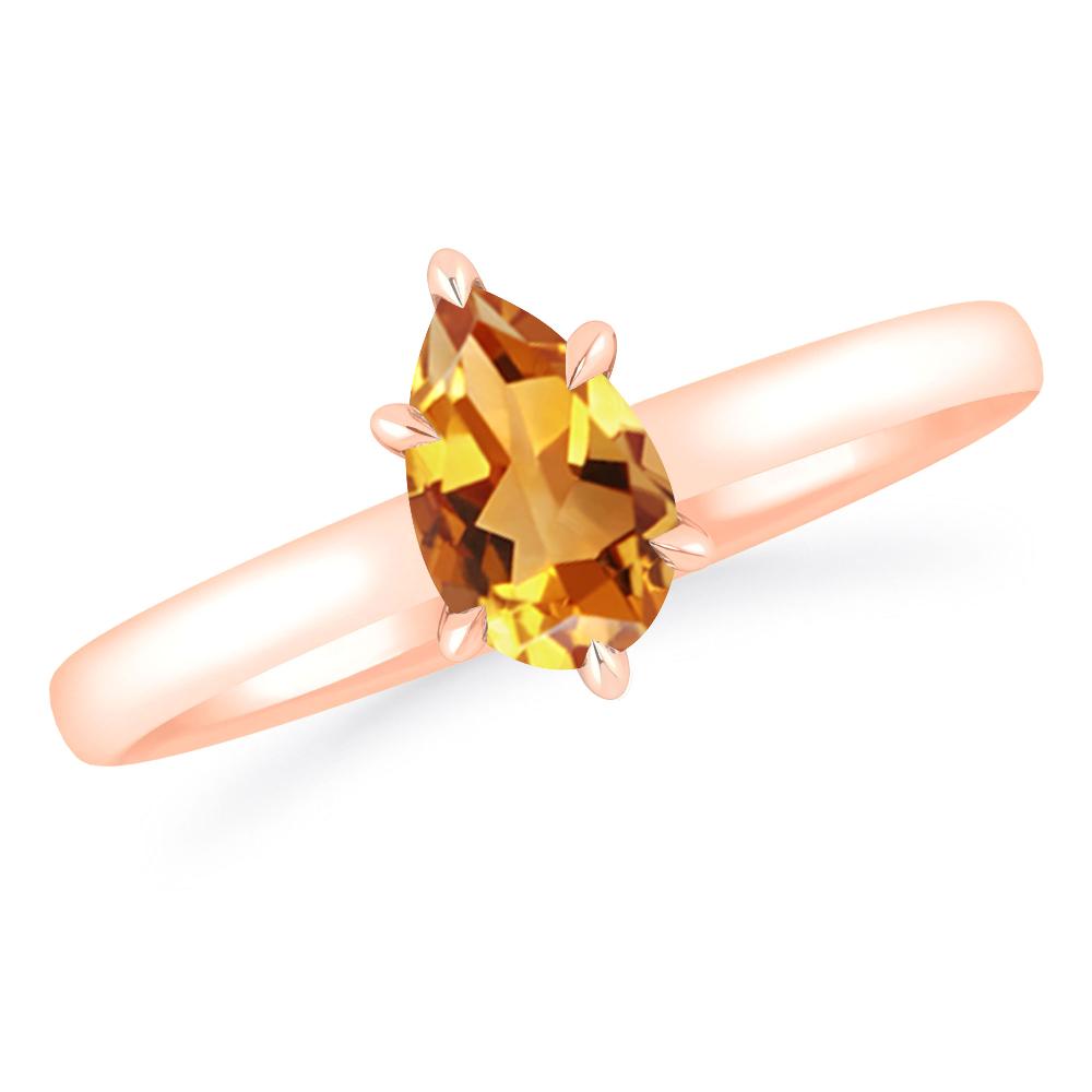 Rose Gold - Citrine