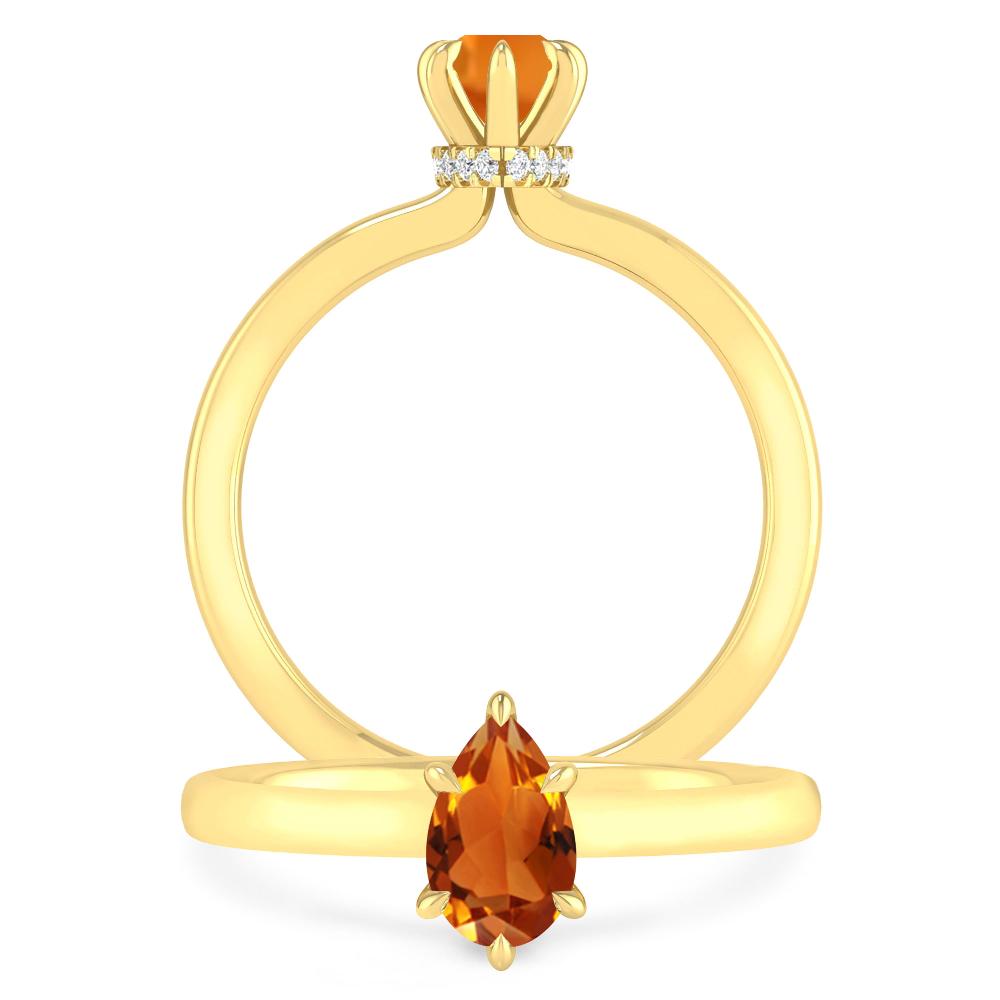 Yellow Gold - Citrine