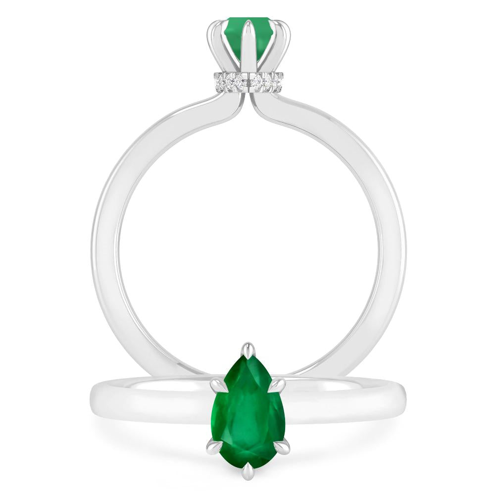 White Gold - Emerald