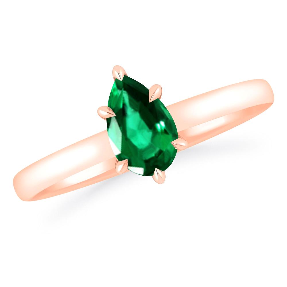 Rose Gold - Emerald