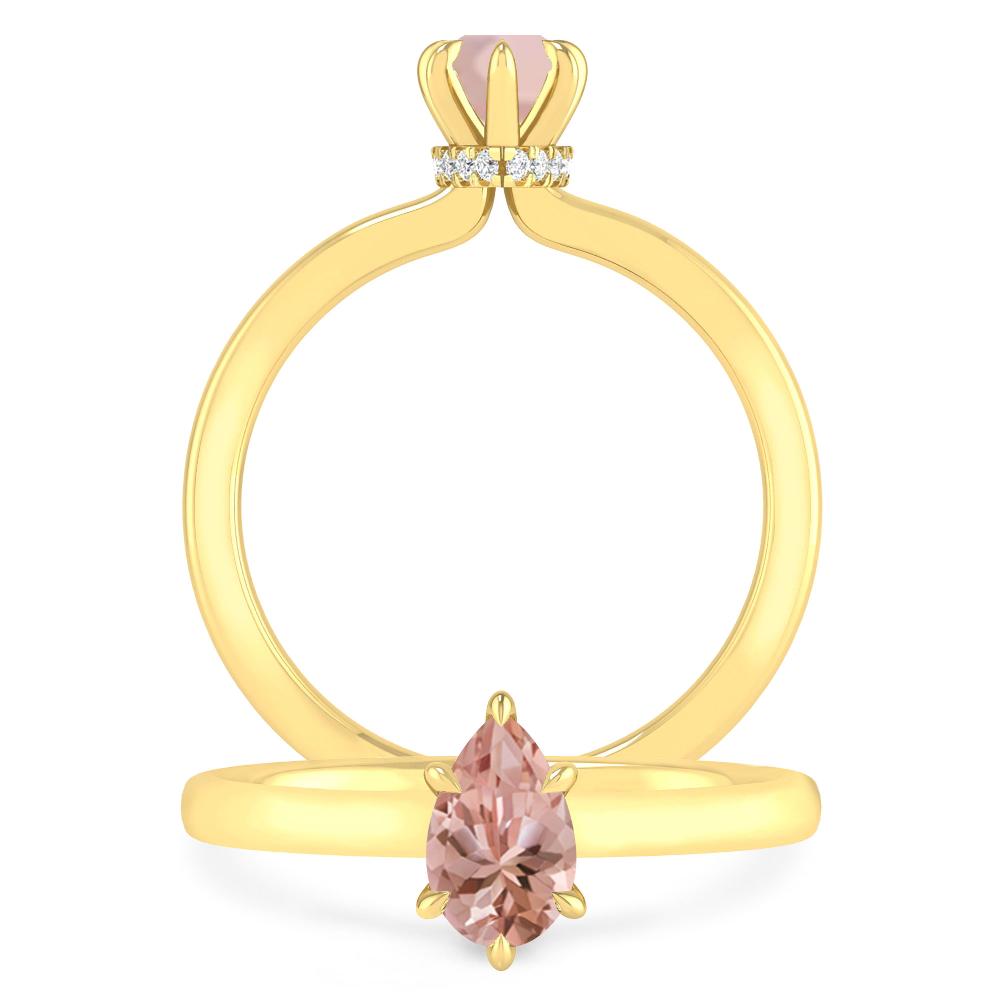 Yellow Gold - Morganite