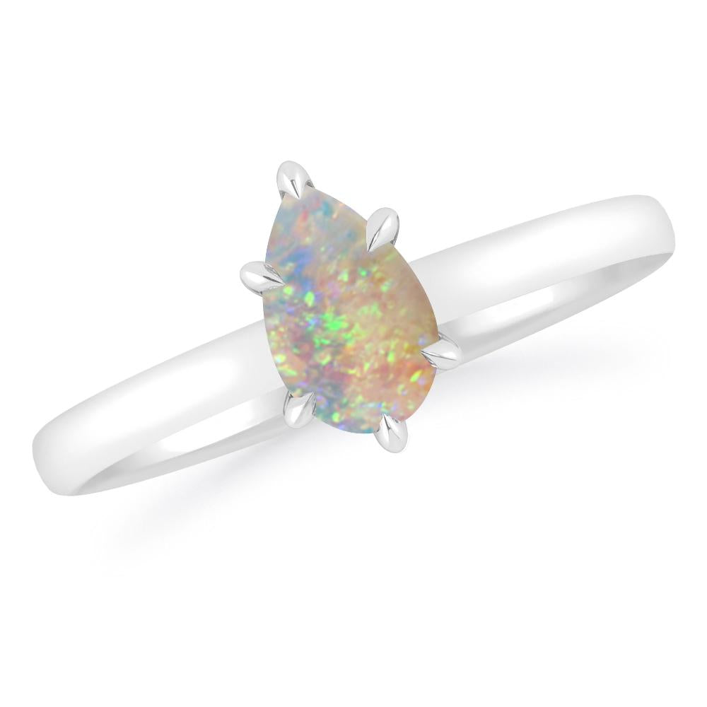 White Gold - Opal