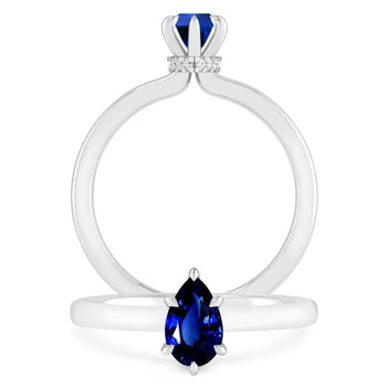 White Gold - Sapphire