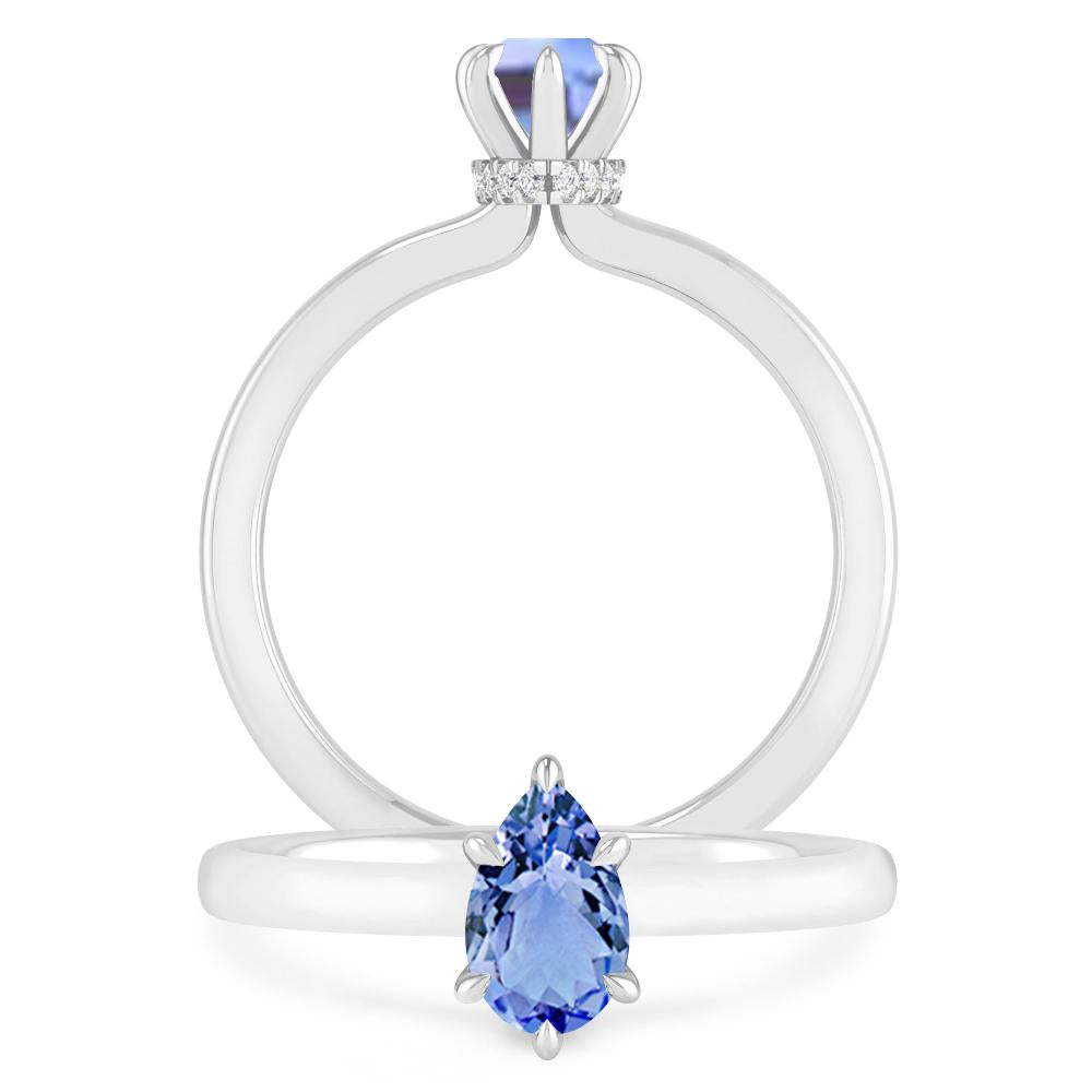 White Gold - Tanzanite