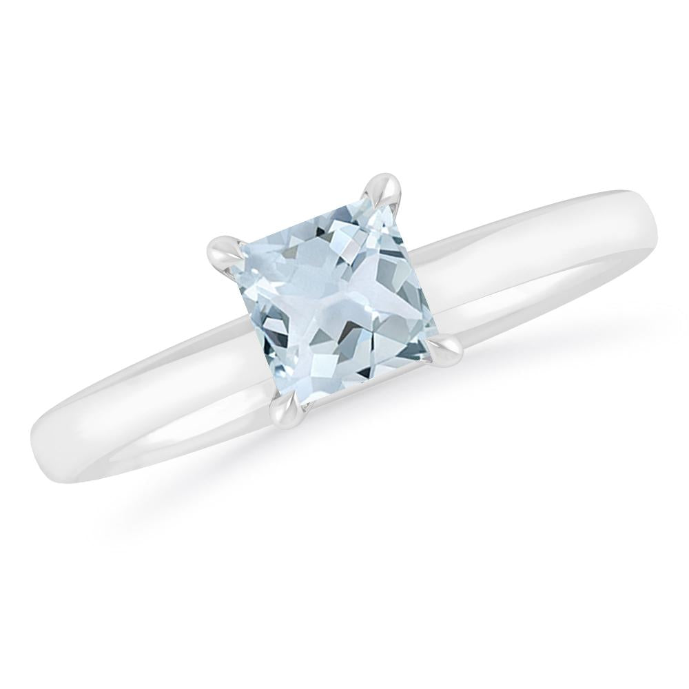 White Gold - Aquamarine