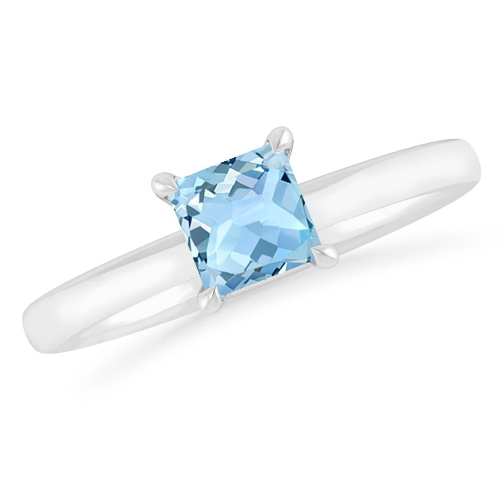 White Gold - Aquamarine