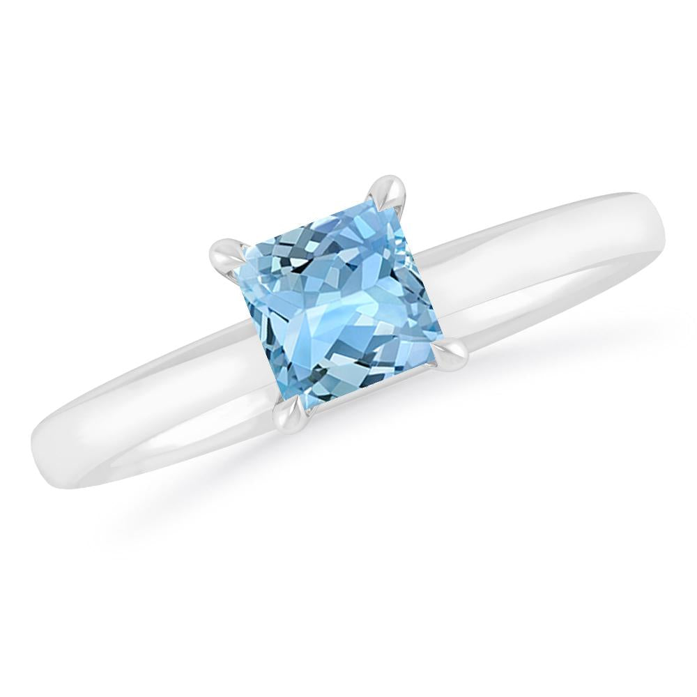 White Gold - Aquamarine