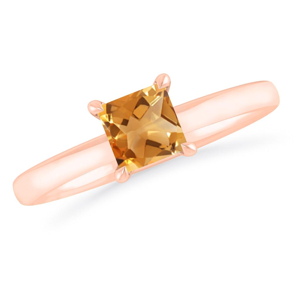 Rose Gold - Citrine