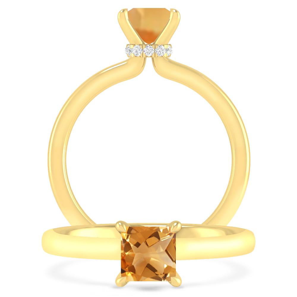 Yellow Gold - Citrine