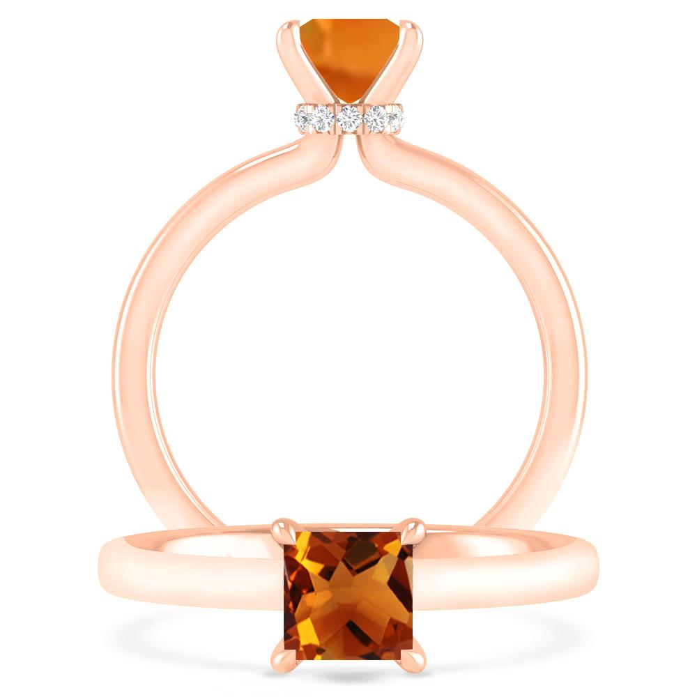 Rose Gold - Citrine