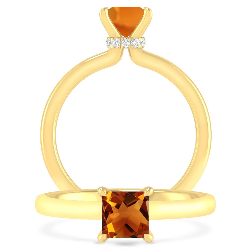 Yellow Gold - Citrine