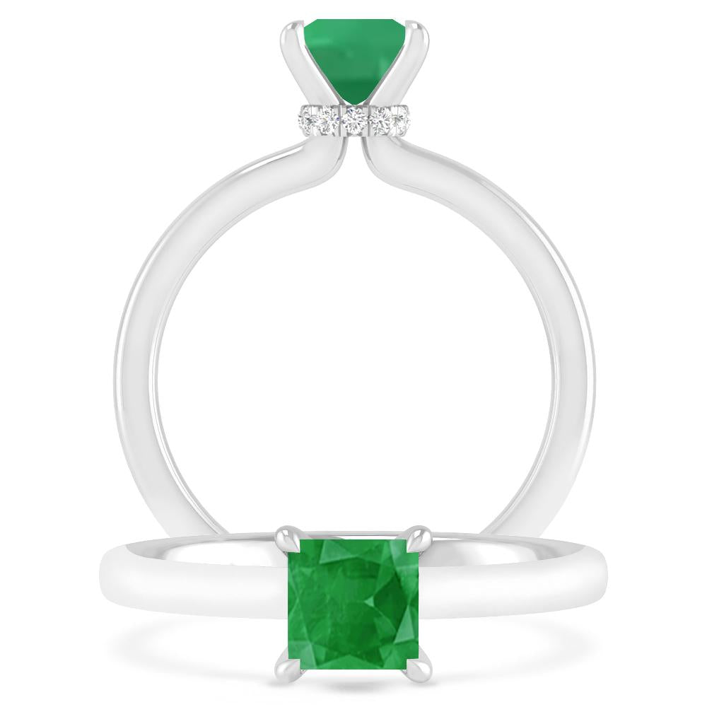 White Gold - Emerald