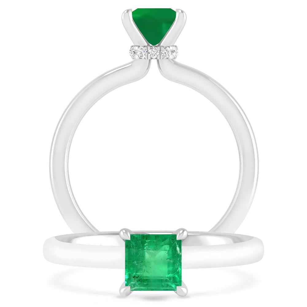 White Gold - Emerald