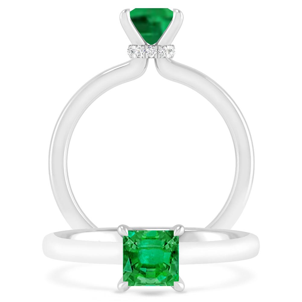 White Gold - Emerald