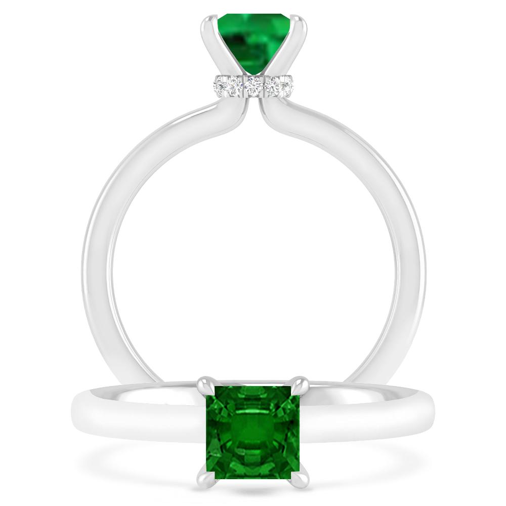 White Gold - Emerald