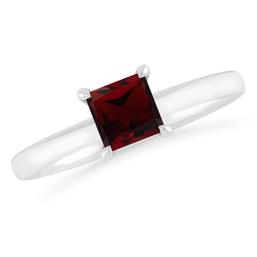 White Gold - Garnet