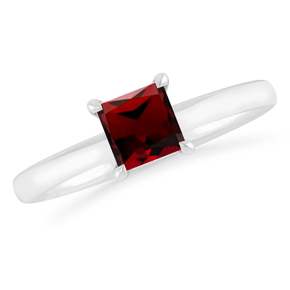 White Gold - Garnet