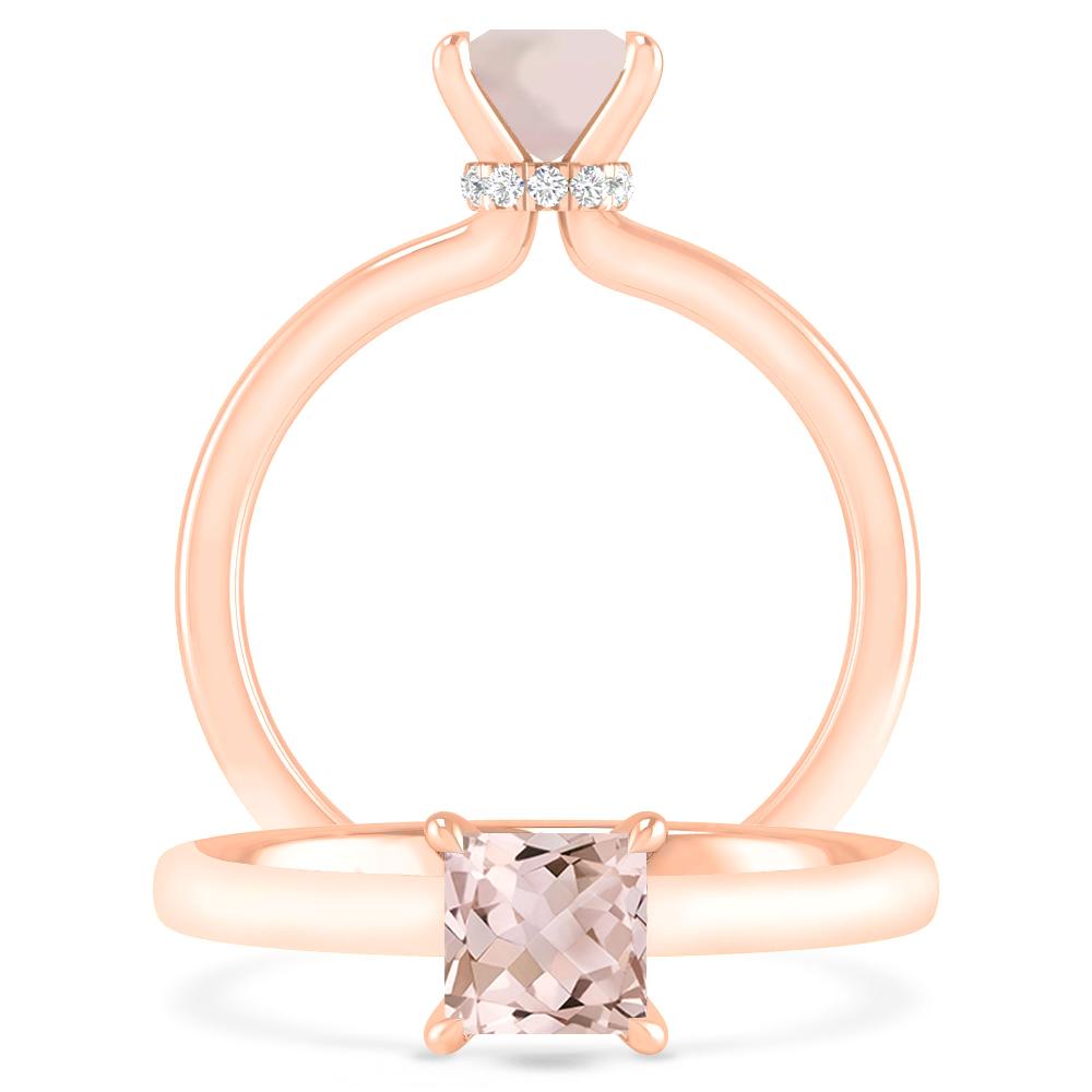 Rose Gold - Morganite