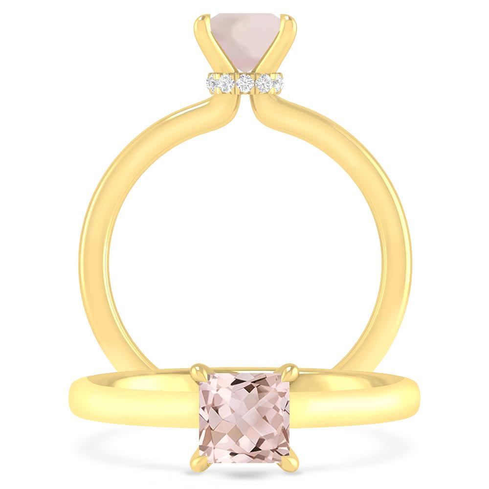 Yellow Gold - Morganite