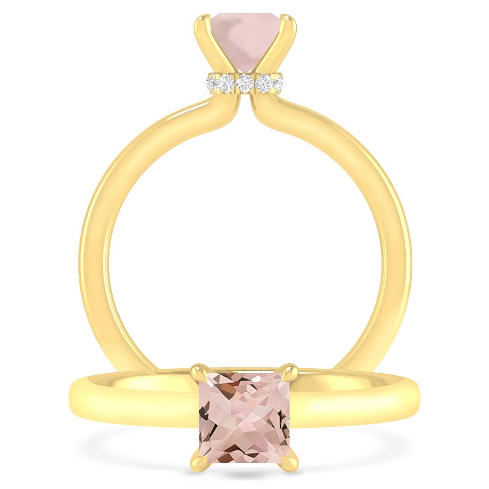 Yellow Gold - Morganite