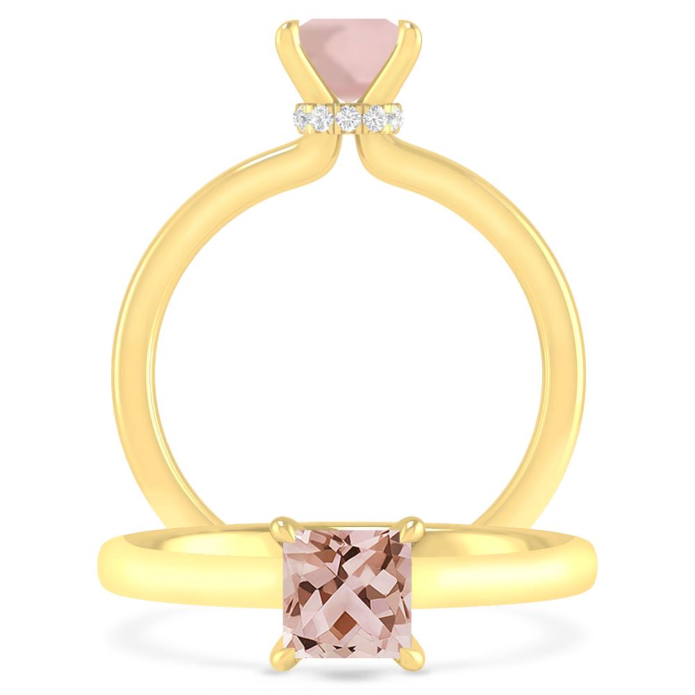 Yellow Gold - Morganite