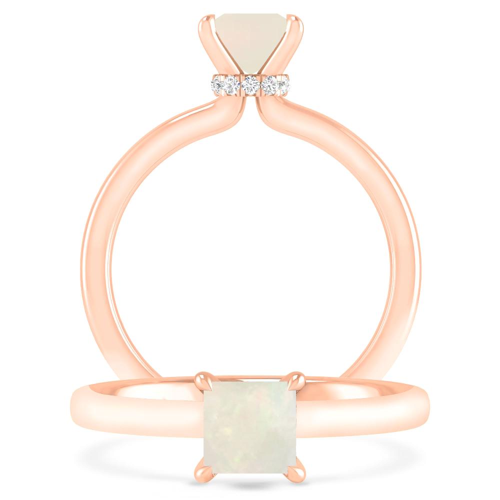 Rose Gold - Opal