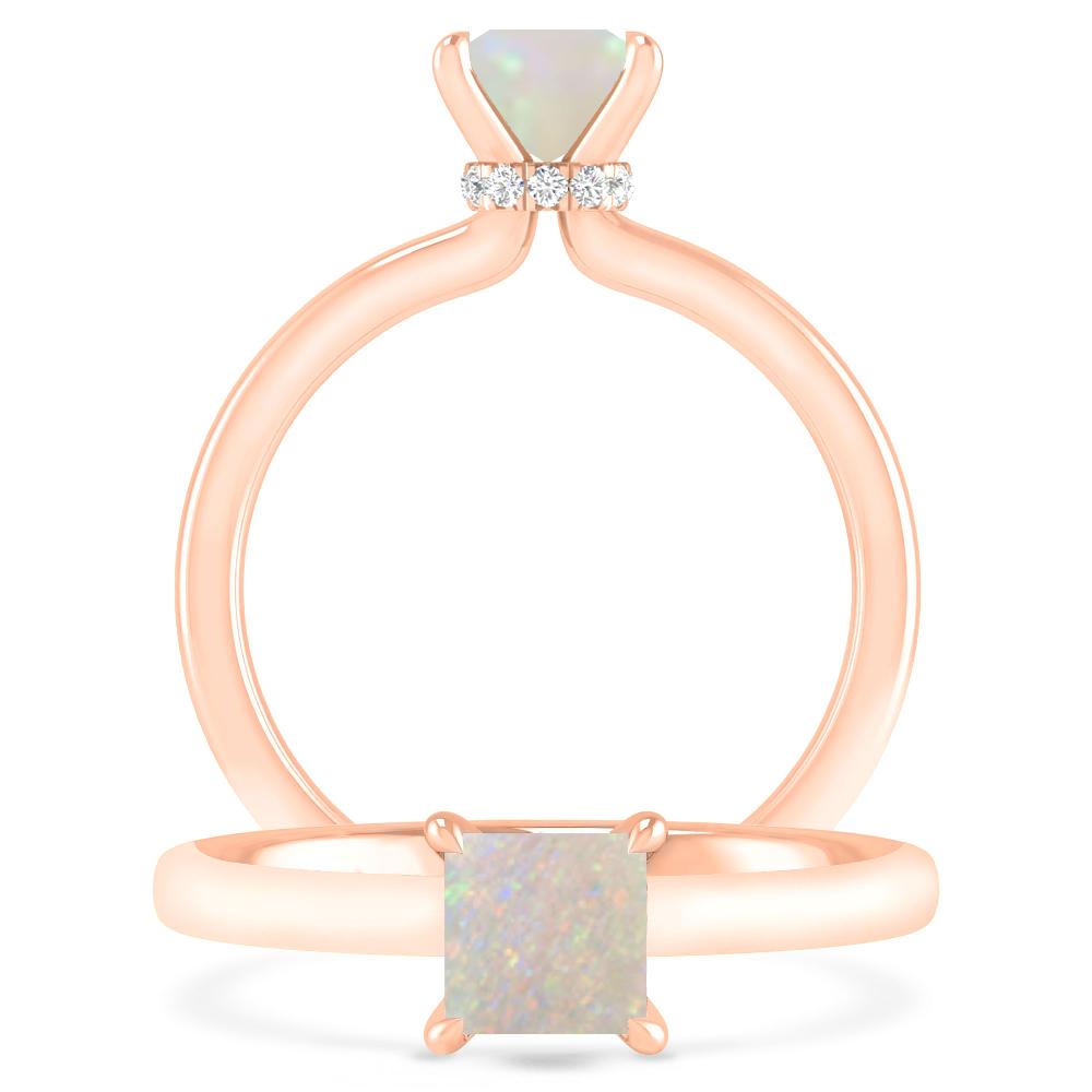 Rose Gold - Opal