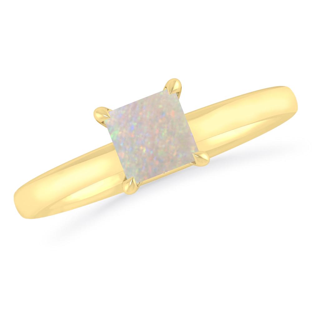 Yellow Gold - Opal