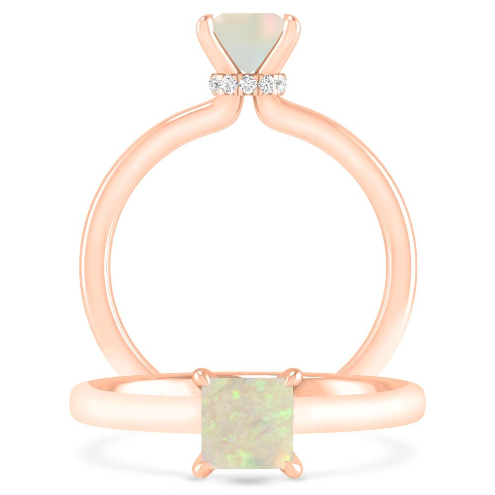 Rose Gold - Opal