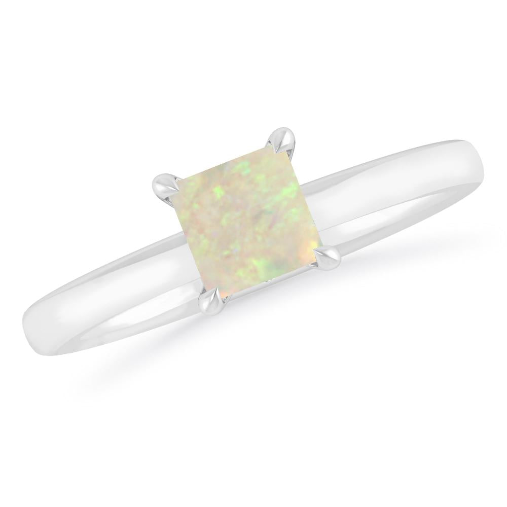 White Gold - Opal