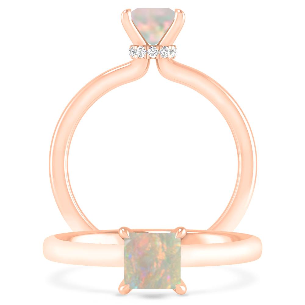 Rose Gold - Opal