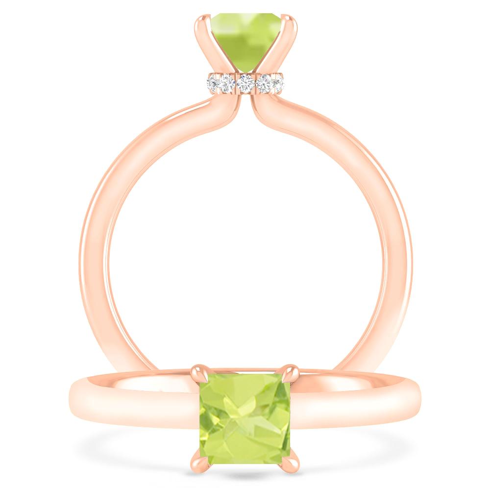 Rose Gold - Peridot