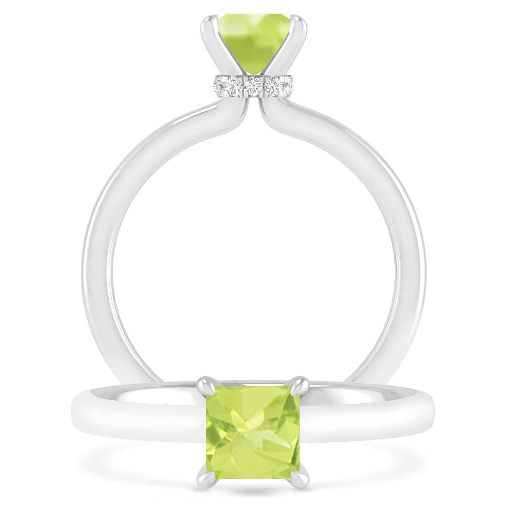 White Gold - Peridot