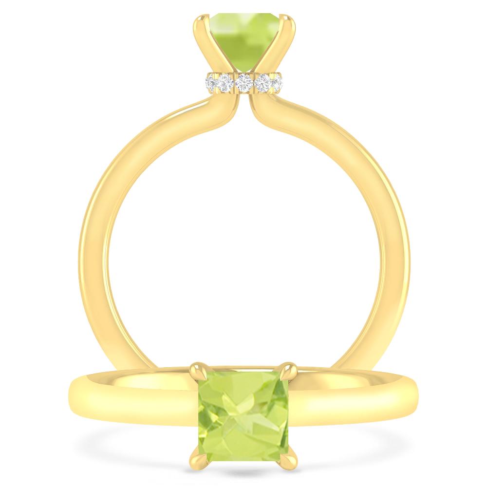 Yellow Gold - Peridot