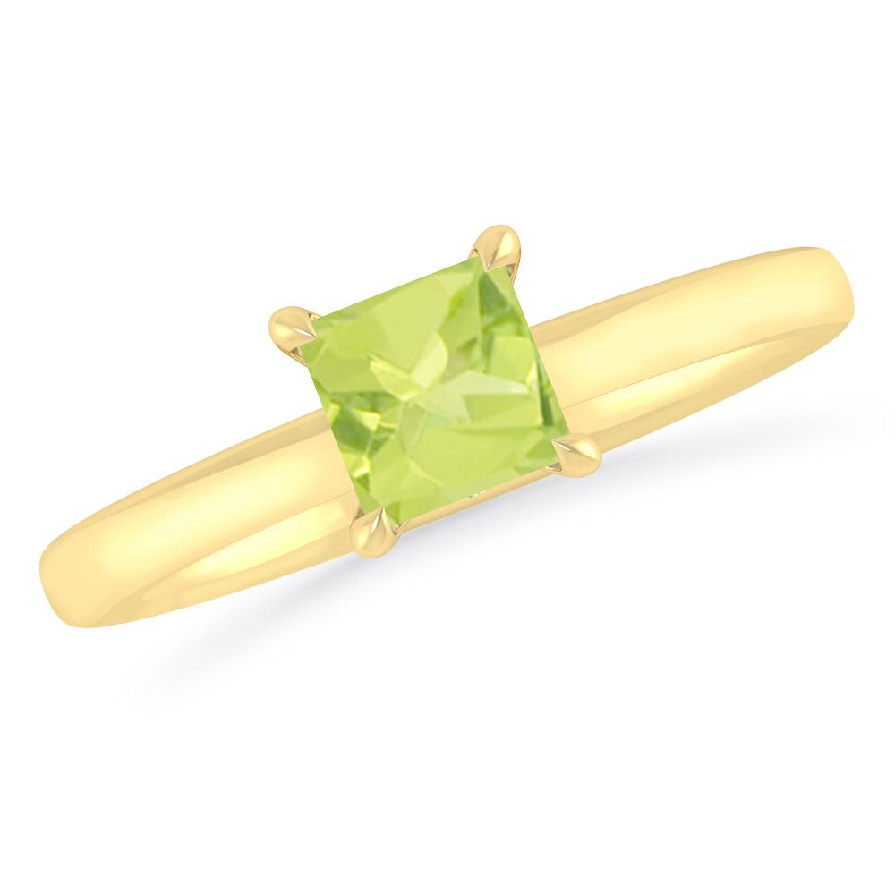 Yellow Gold - Peridot