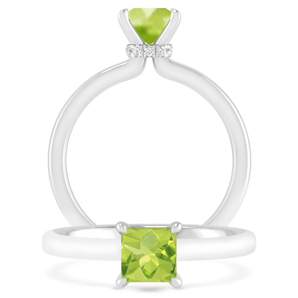 White Gold - Peridot