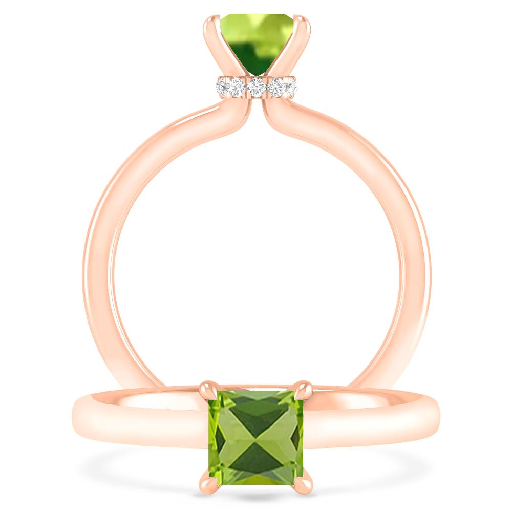 Rose Gold - Peridot