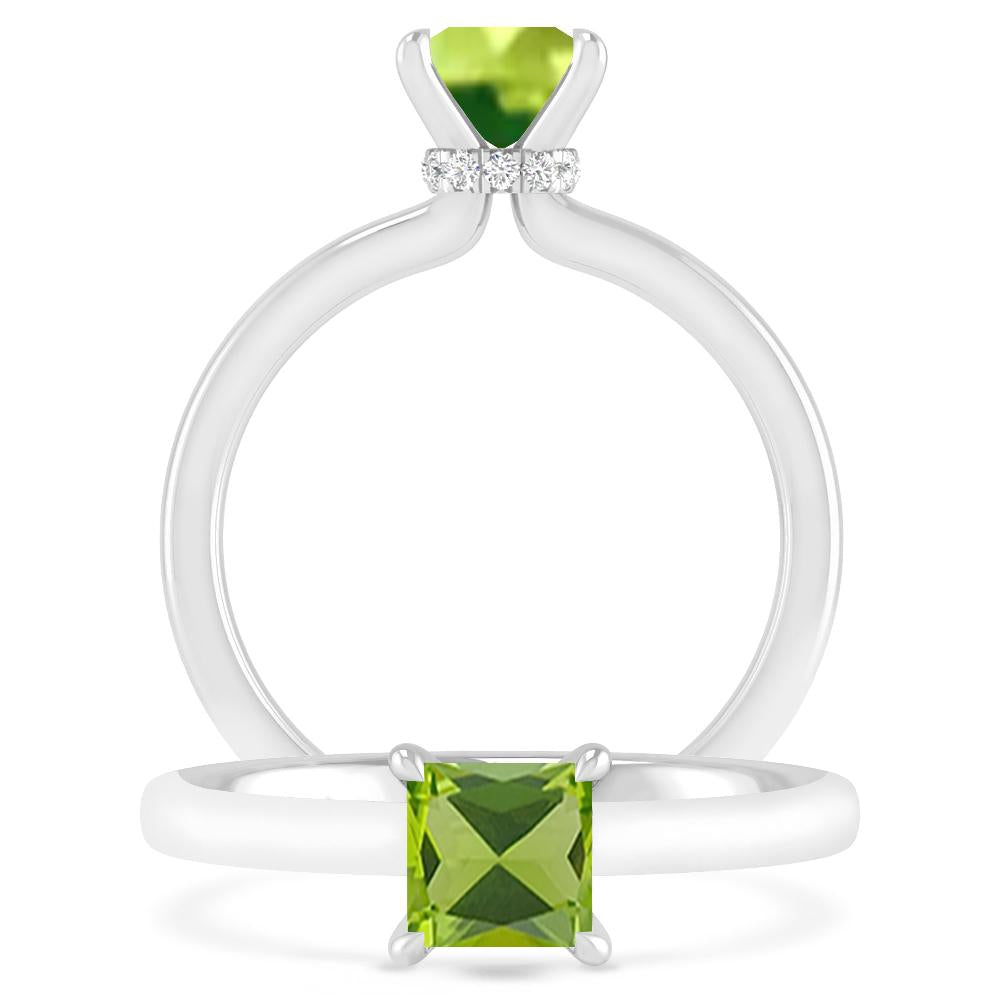 White Gold - Peridot