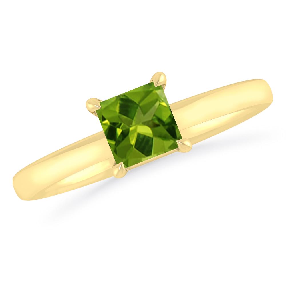 Yellow Gold - Peridot