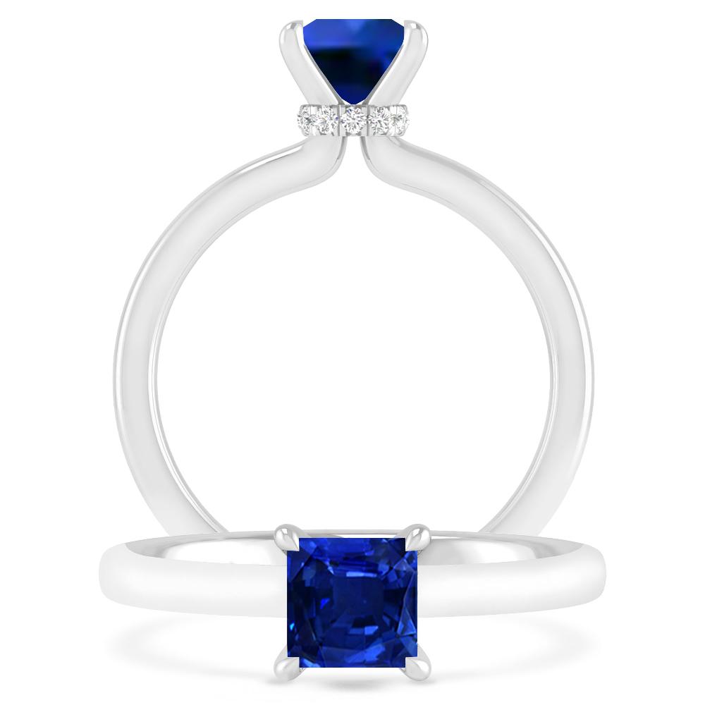 White Gold - Sapphire