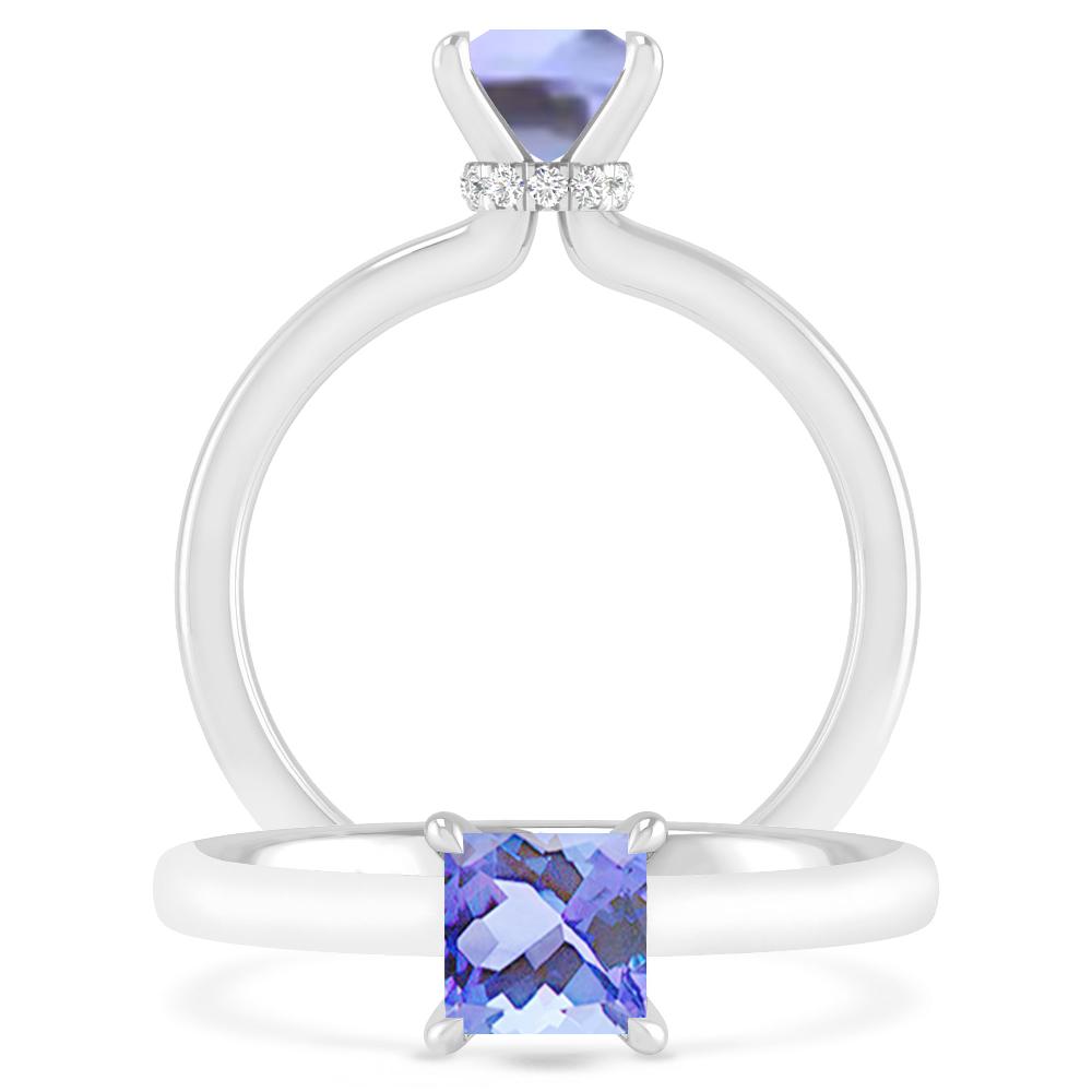 White Gold - Tanzanite