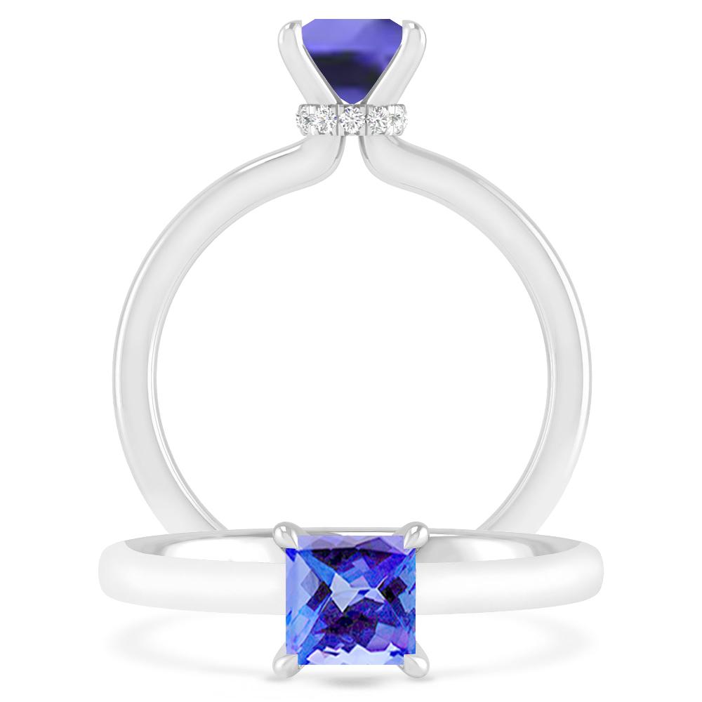 White Gold - Tanzanite