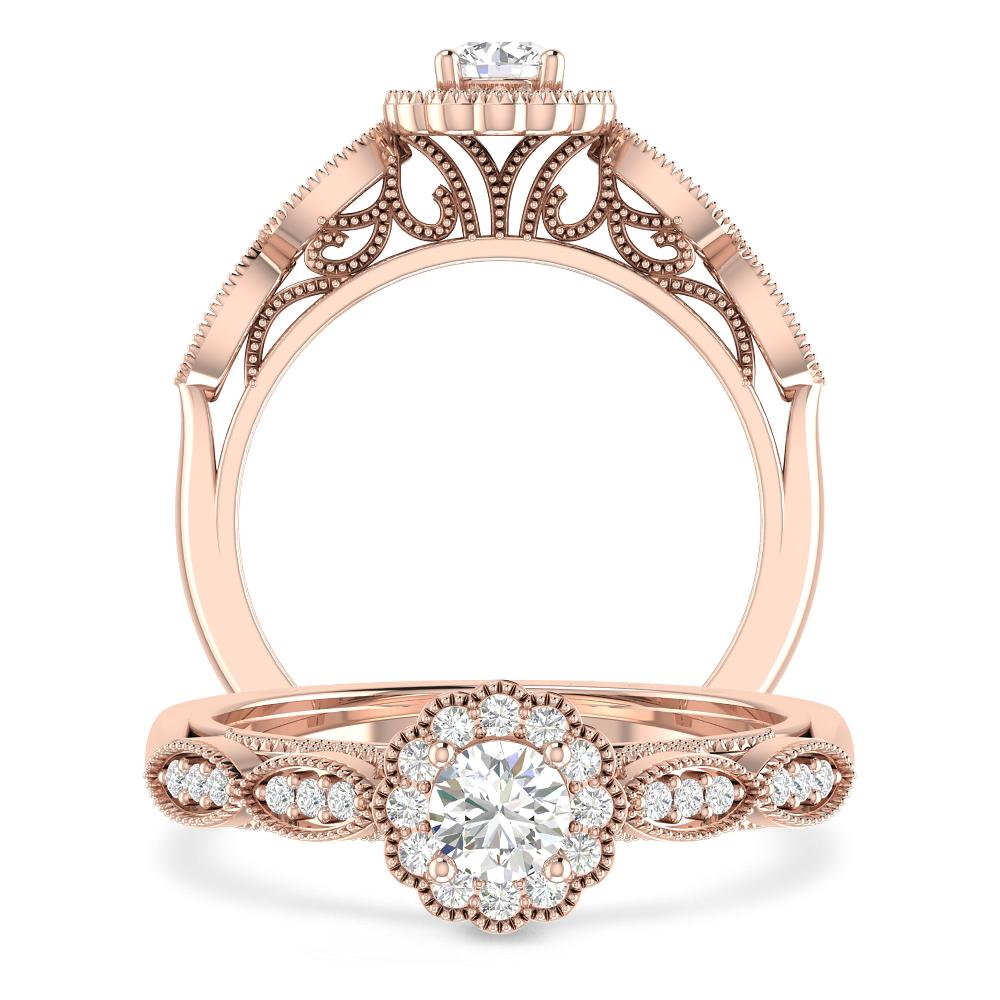 Rose Gold - Round